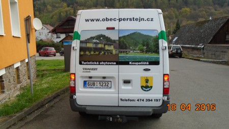 polep obecního Tranzita