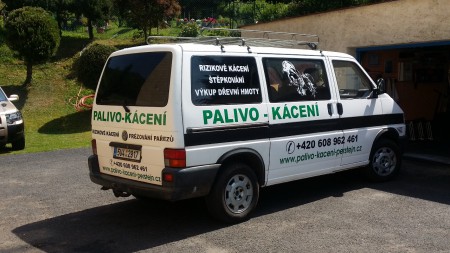 polep firemního vozu