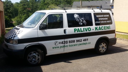 polep firemního vozu